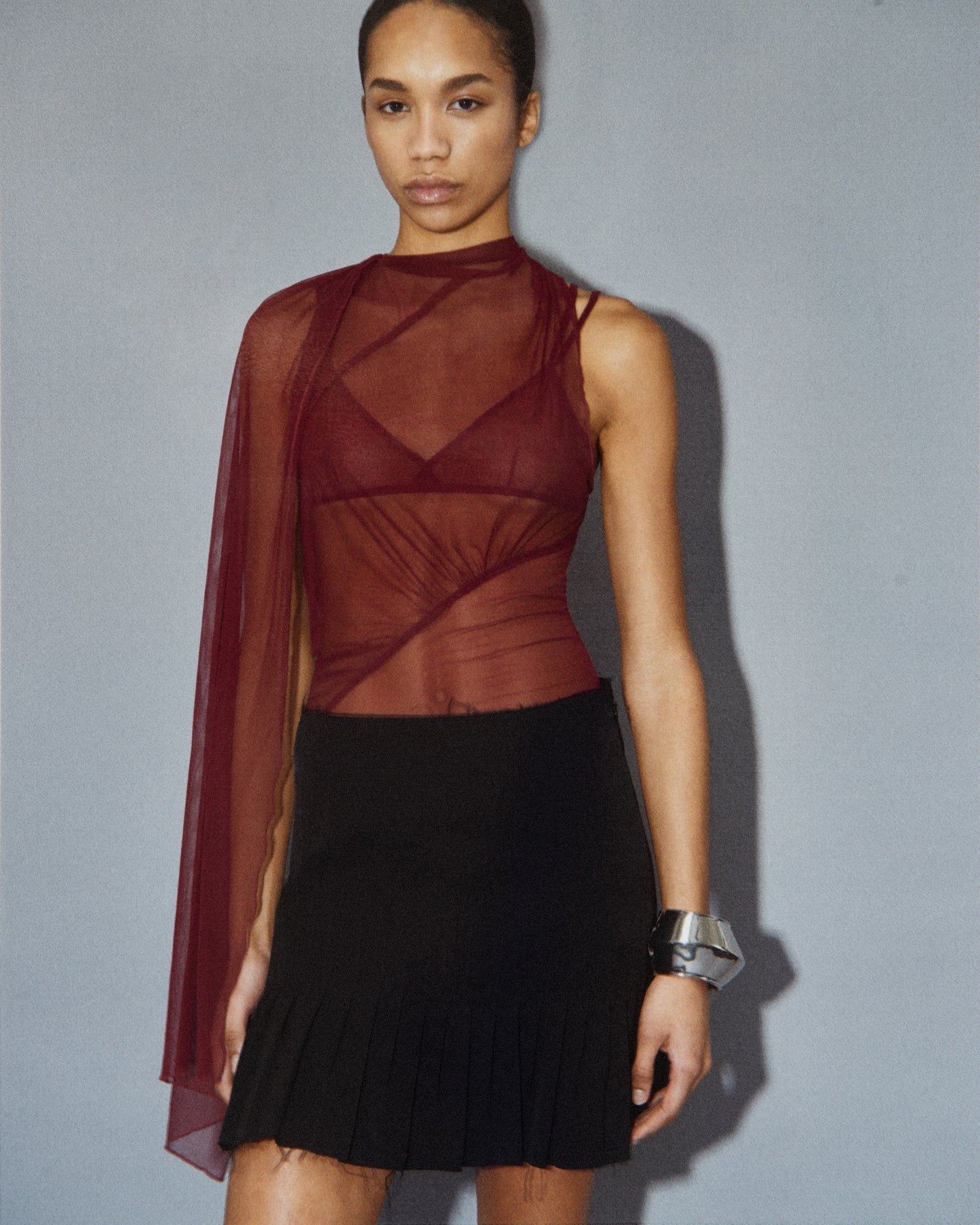 PLEATED SKIRT