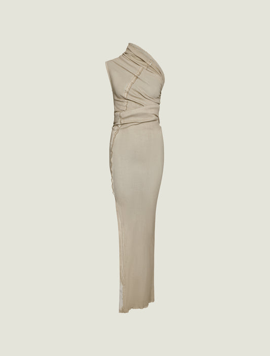 SQUARE MAXI DRESS